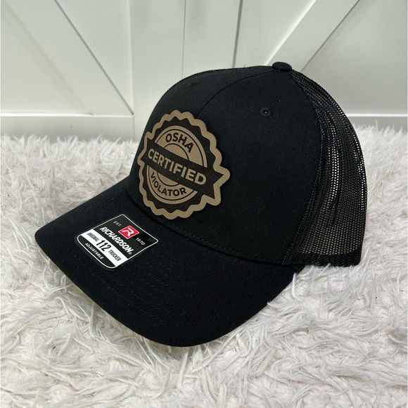 OSHA certified violator. Trucker SnapBack Richardson 112 hat. - Picture 1 of 2